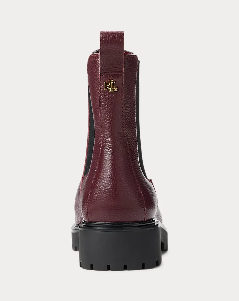 Polo Golf Ralph Lauren Allyson Pebbled Leather Bootie