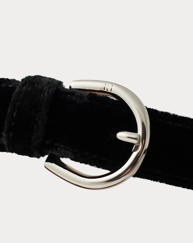 Polo Golf Ralph Lauren Arding 125 MM Velvet Platform Sandal