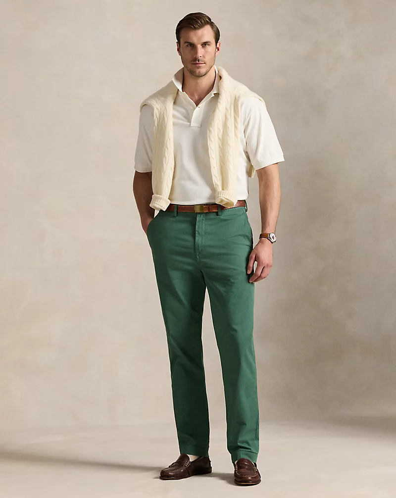 polo golf ralph lauren Bedford Classic Fit Washed Chino Pant