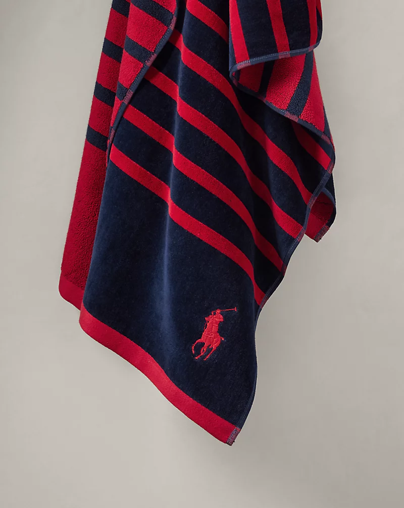 Polo Golf Ralph Lauren Bedstone Striped Beach Towel