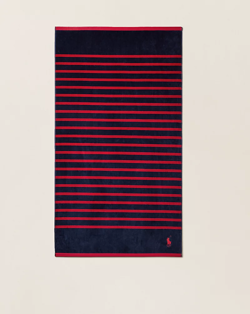 polo golf ralph lauren Bedstone Striped Beach Towel