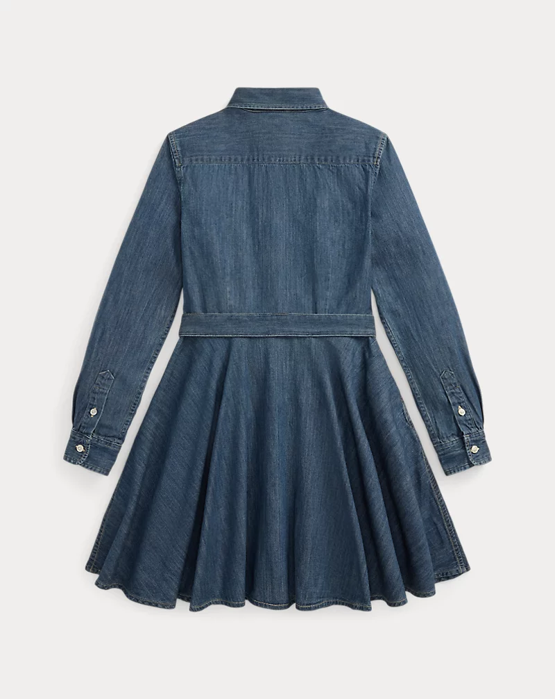 Polo Golf Ralph Lauren Belted Cotton Denim Shirtdress