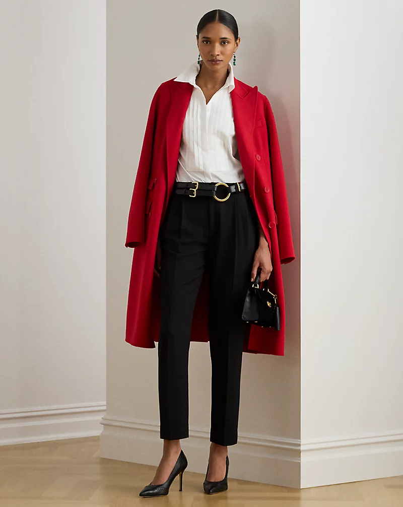 Polo Golf Ralph Lauren Bib-Front Cotton Broadcloth Shirt