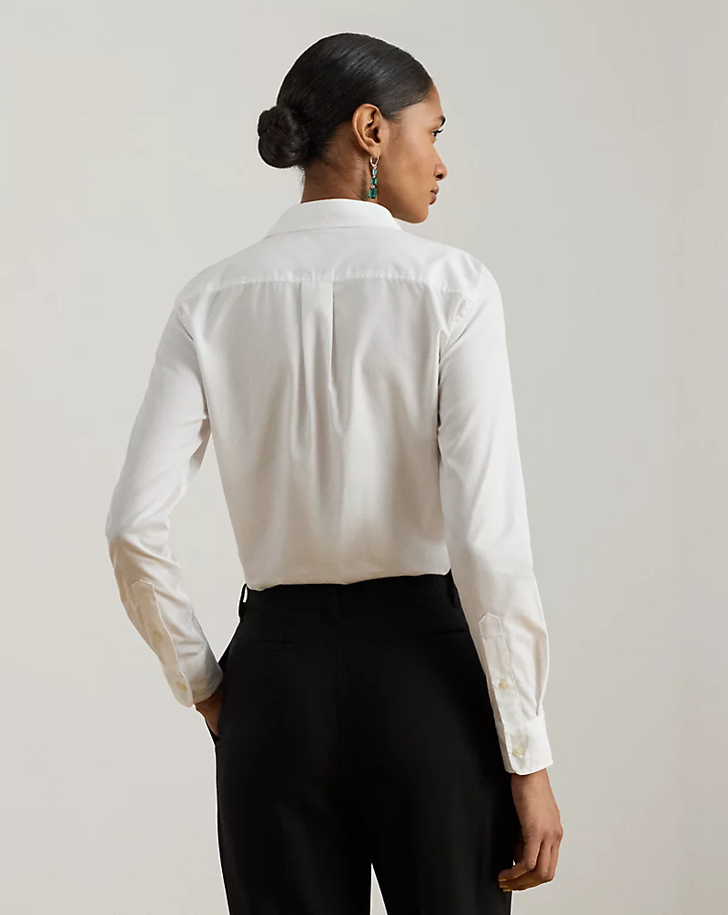 Polo Golf Ralph Lauren Bib-Front Cotton Broadcloth Shirt