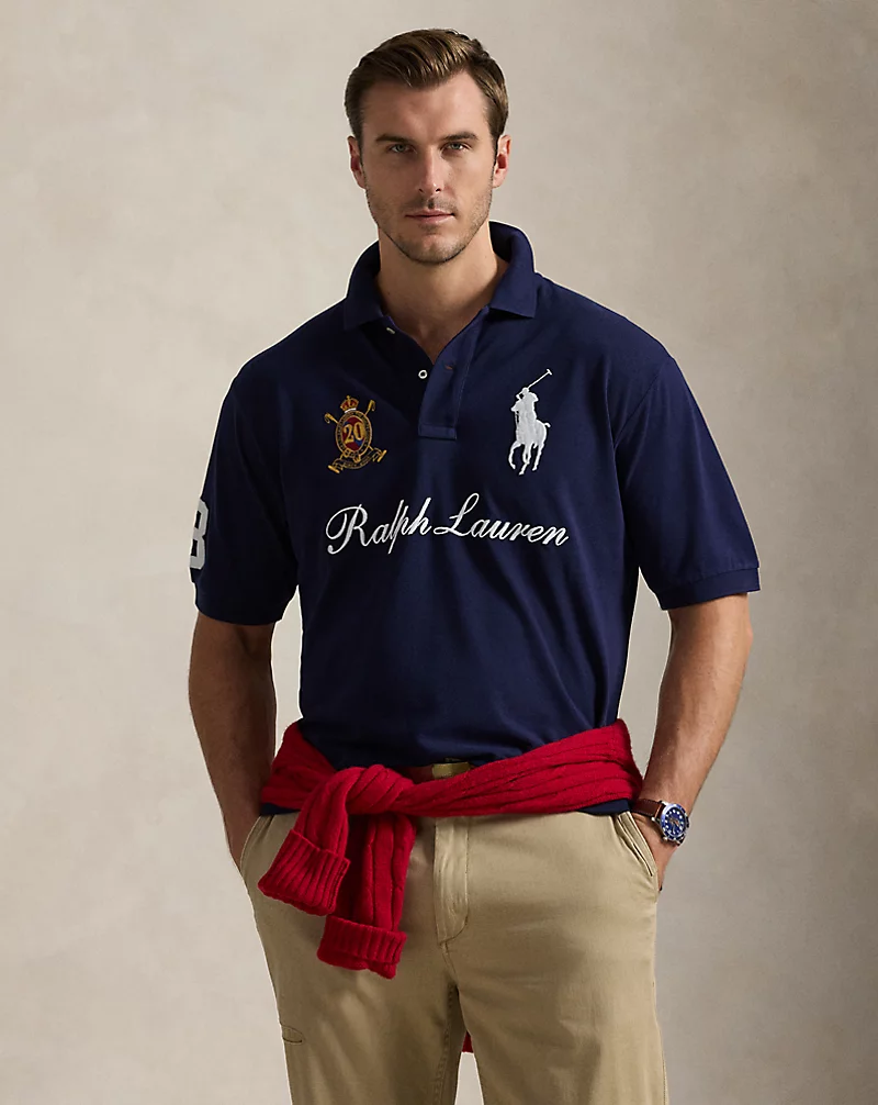 polo golf ralph lauren Big Pony 20th Anniversary Crest Polo