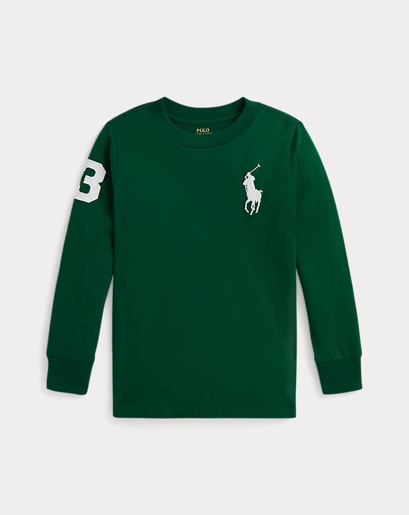 polo golf ralph lauren Big Pony Cotton Long-Sleeve Tee