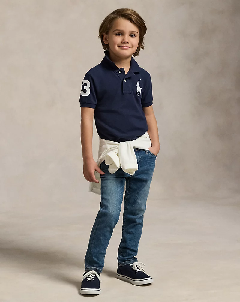Polo Golf Ralph Lauren Big Pony Cotton Mesh Polo Shirt