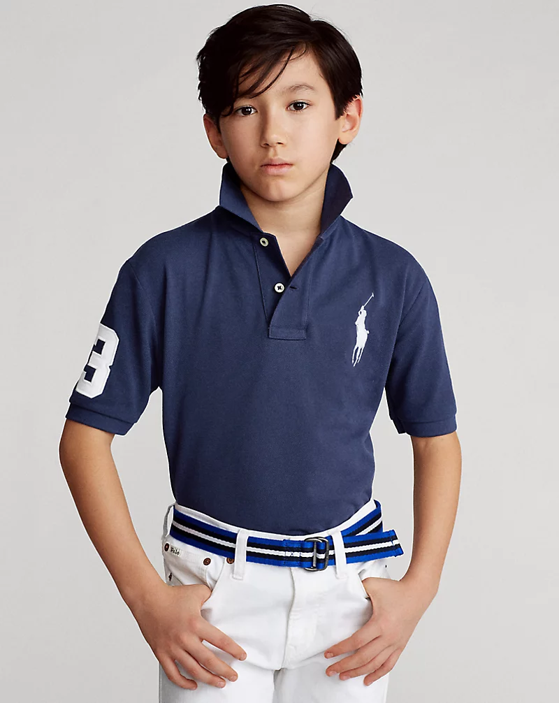 polo golf ralph lauren Big Pony Cotton Mesh Polo Shirt