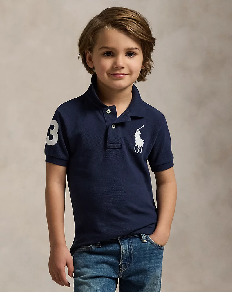 polo golf ralph lauren Big Pony Cotton Mesh Polo Shirt