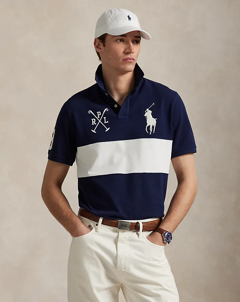 polo golf ralph lauren Big Pony Mesh Polo Shirt - All Fits