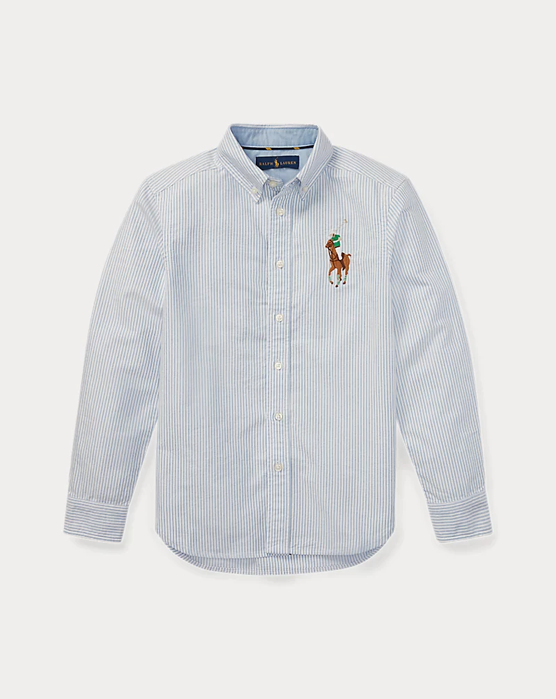 polo golf ralph lauren Big Pony Striped Oxford Shirt
