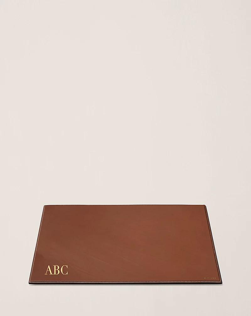 Polo Golf Ralph Lauren Brennan Small Leather Desk Blotter