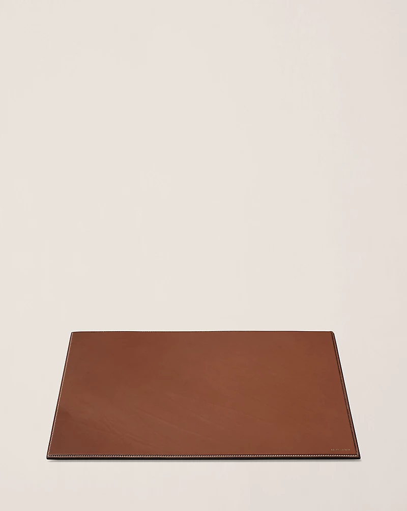 polo golf ralph lauren Brennan Small Leather Desk Blotter