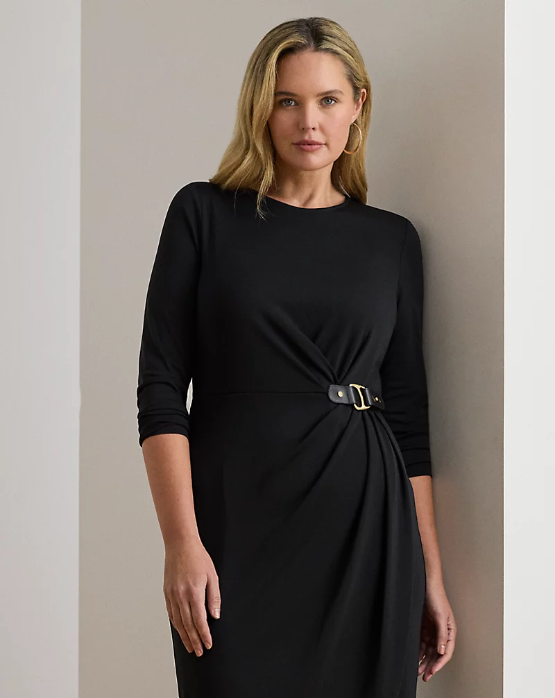 Polo Golf Ralph Lauren Buckle-Trim Stretch Jersey Dress