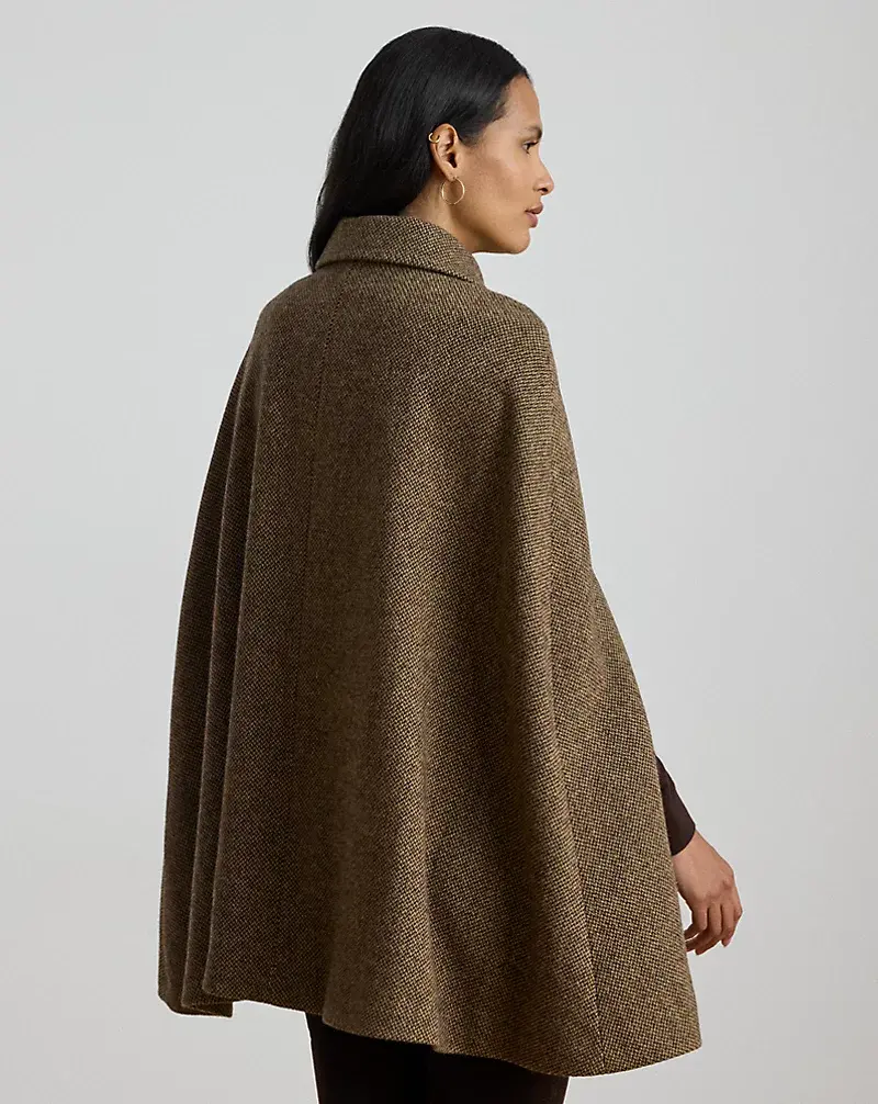 Polo Golf Ralph Lauren Buckle-Trim Wool-Blend Twill Cape