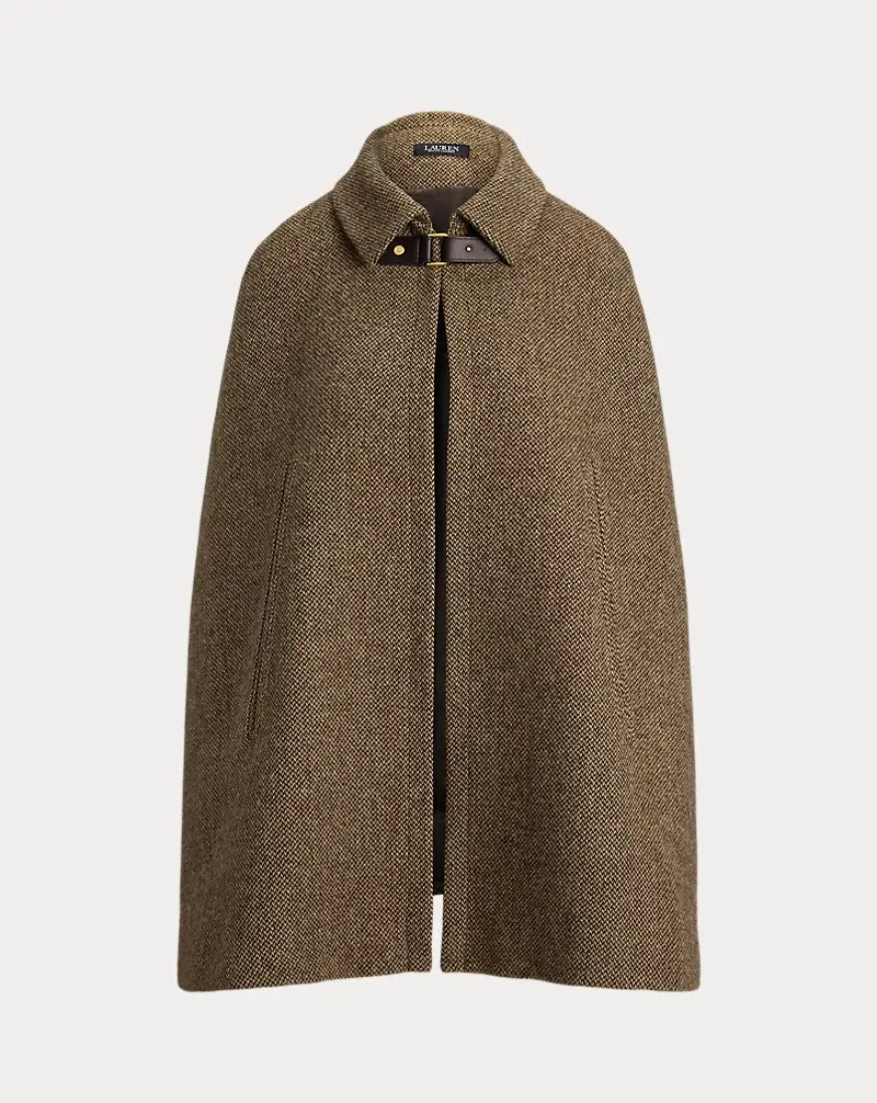 Polo Golf Ralph Lauren Buckle-Trim Wool-Blend Twill Cape