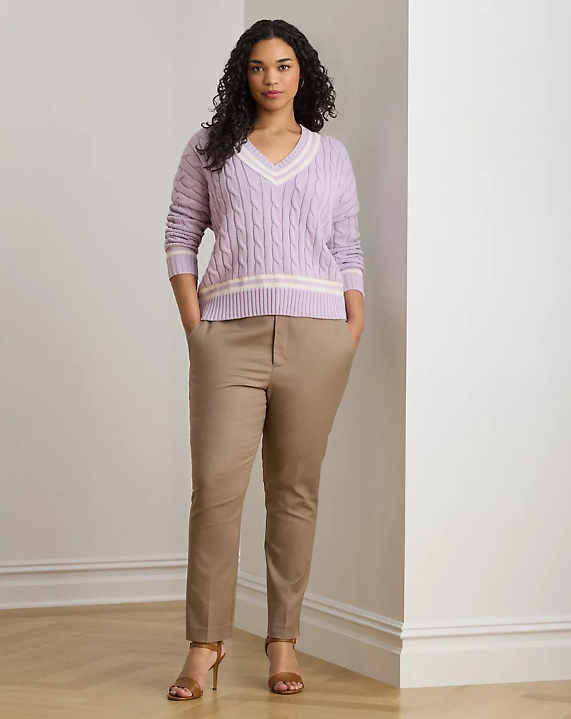 Polo Golf Ralph Lauren Cable-Knit Cotton Cricket Sweater