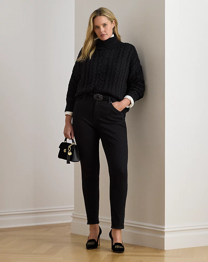 Polo Golf Ralph Lauren Cable-Knit Turtleneck Sweater