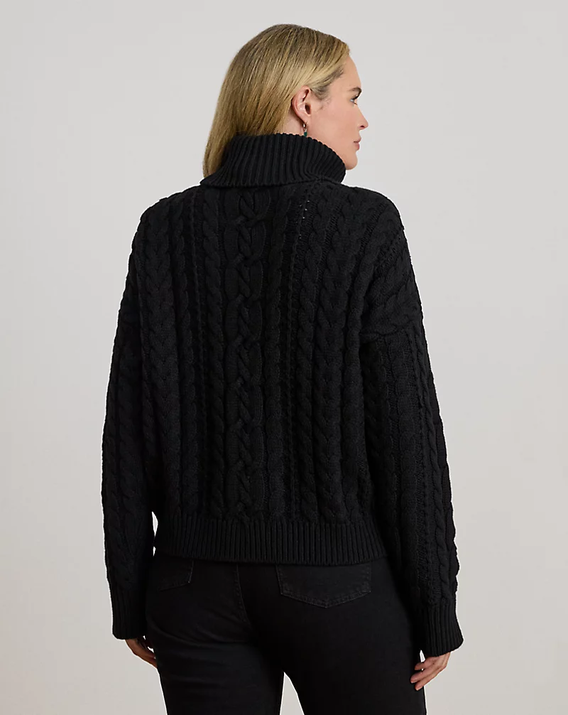 Polo Golf Ralph Lauren Cable-Knit Turtleneck Sweater