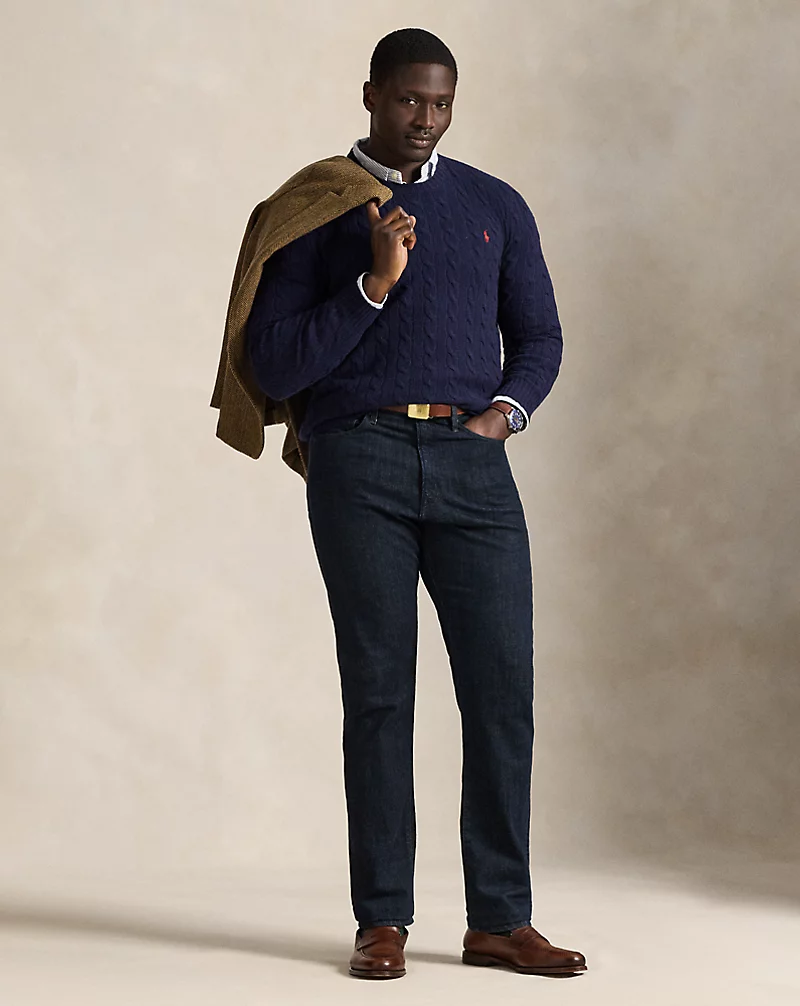 Polo Golf Ralph Lauren Cable-Knit Wool-Cashmere Sweater