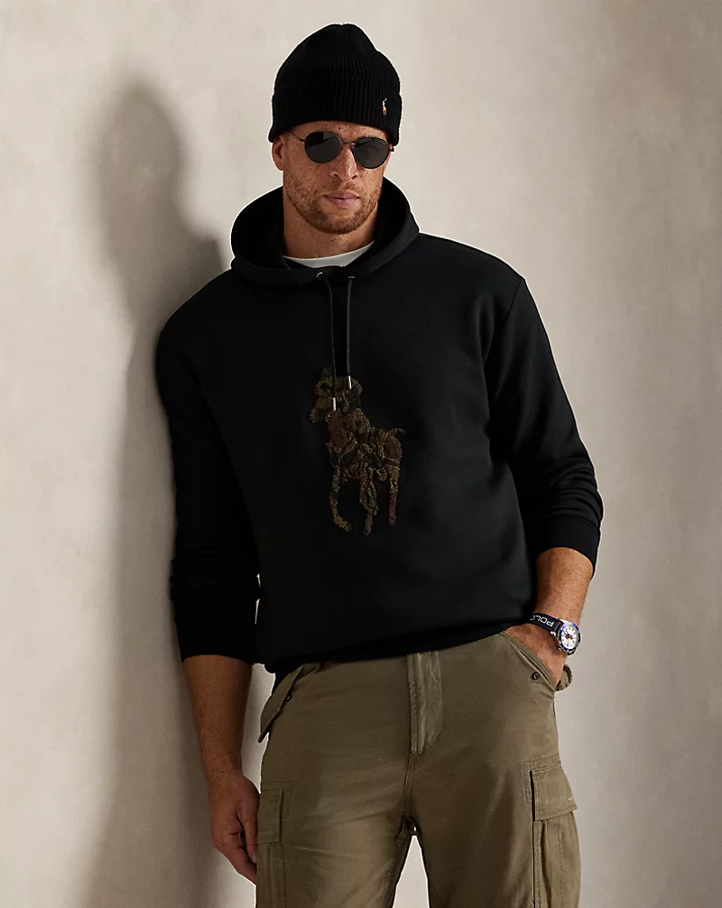polo golf ralph lauren Camo Big Pony Double-Knit Hoodie