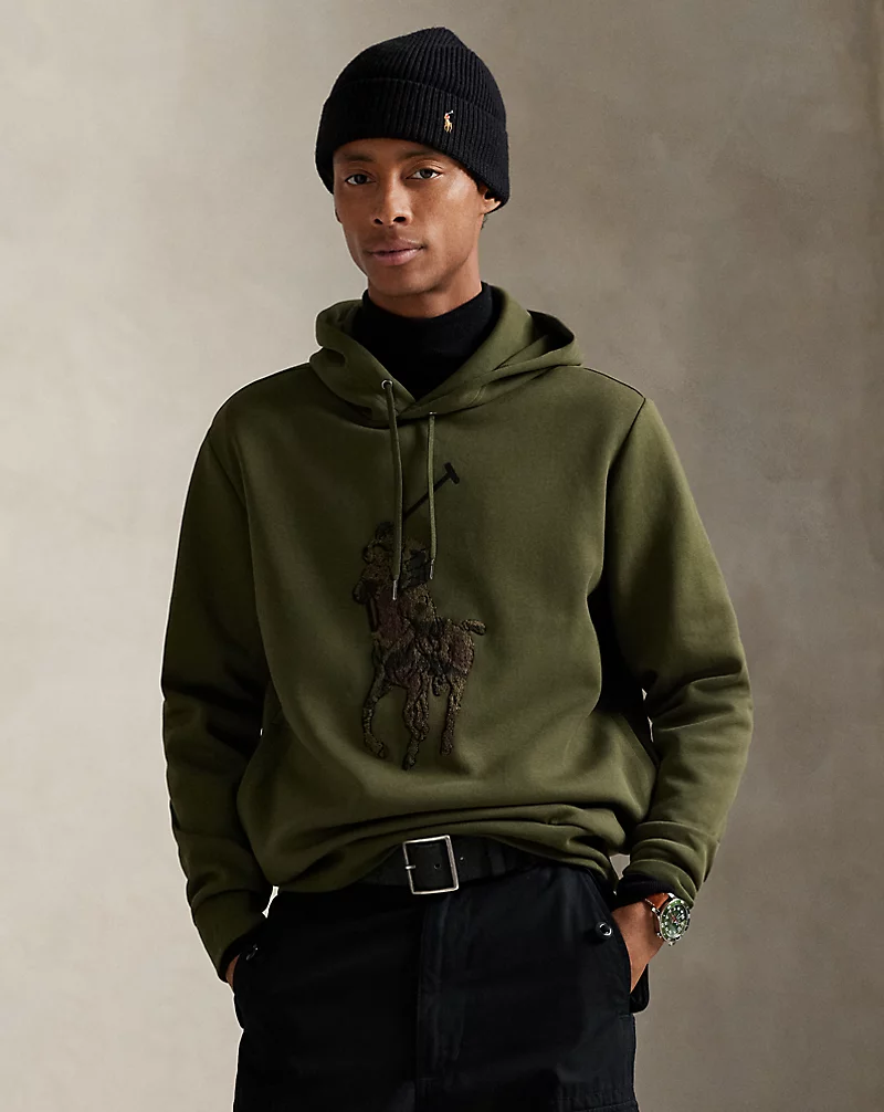 polo golf ralph lauren Camo Big Pony Double-Knit Hoodie
