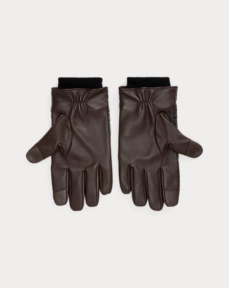 Polo Golf Ralph Lauren Camo Quilted Touch Screen Field Gloves