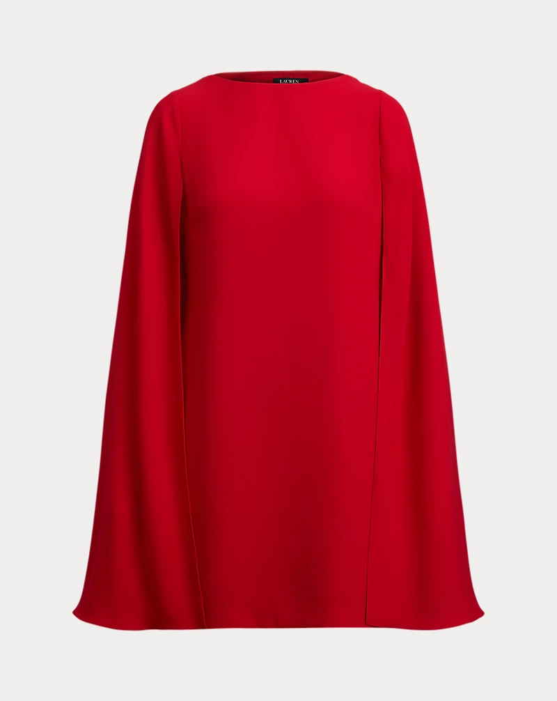 Polo Golf Ralph Lauren Cape Georgette Cocktail Dress