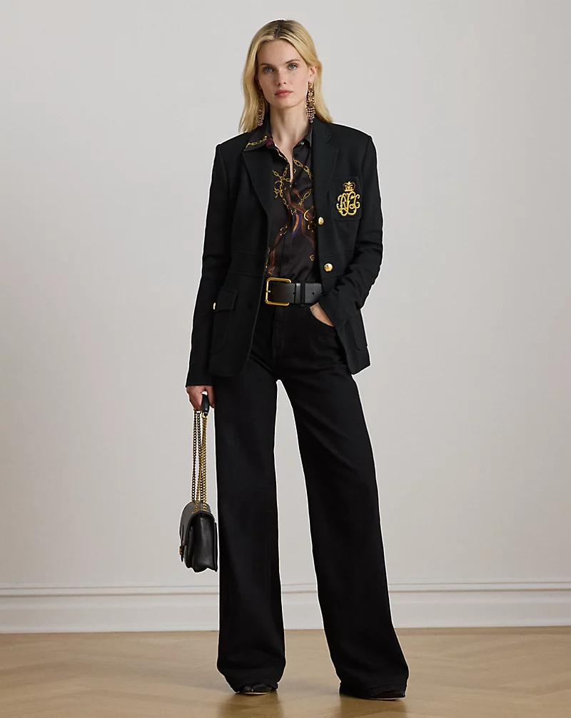 Polo Golf Ralph Lauren Classic Fit Belting-Print Satin Shirt