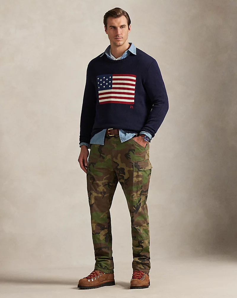 polo golf ralph lauren Classic Fit Camo Canvas Cargo Pant