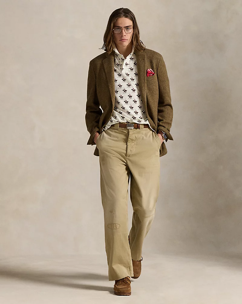 Polo Golf Ralph Lauren Classic Fit Equestrian Mesh Polo Shirt