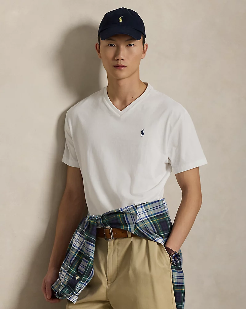 polo golf ralph lauren Classic Fit Jersey V-Neck T-Shirt