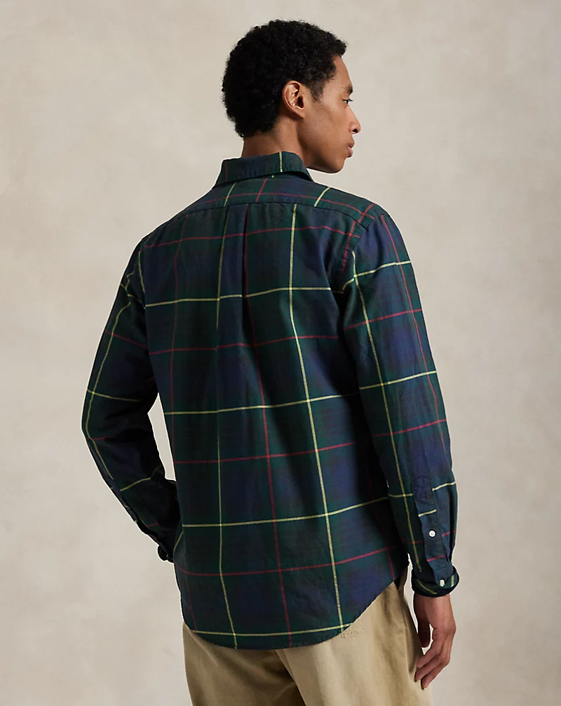 Polo Golf Ralph Lauren Classic Fit Plaid Oxford Shirt