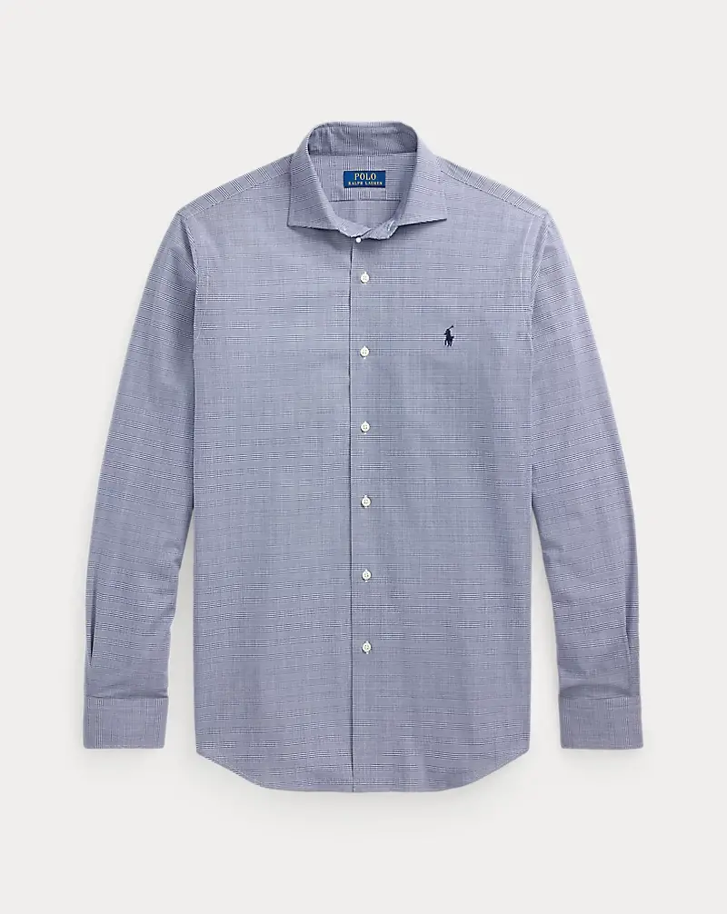Polo Golf Ralph Lauren Classic Fit Plaid Stretch Poplin Shirt