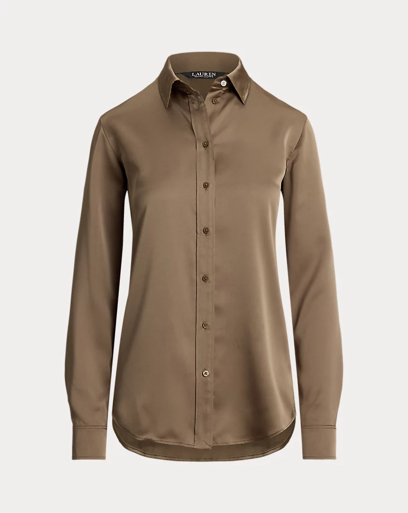 Polo Golf Ralph Lauren Classic Fit Satin Charmeuse Shirt