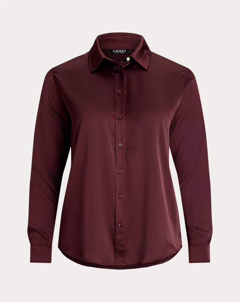 Polo Golf Ralph Lauren Classic Fit Satin Charmeuse Shirt
