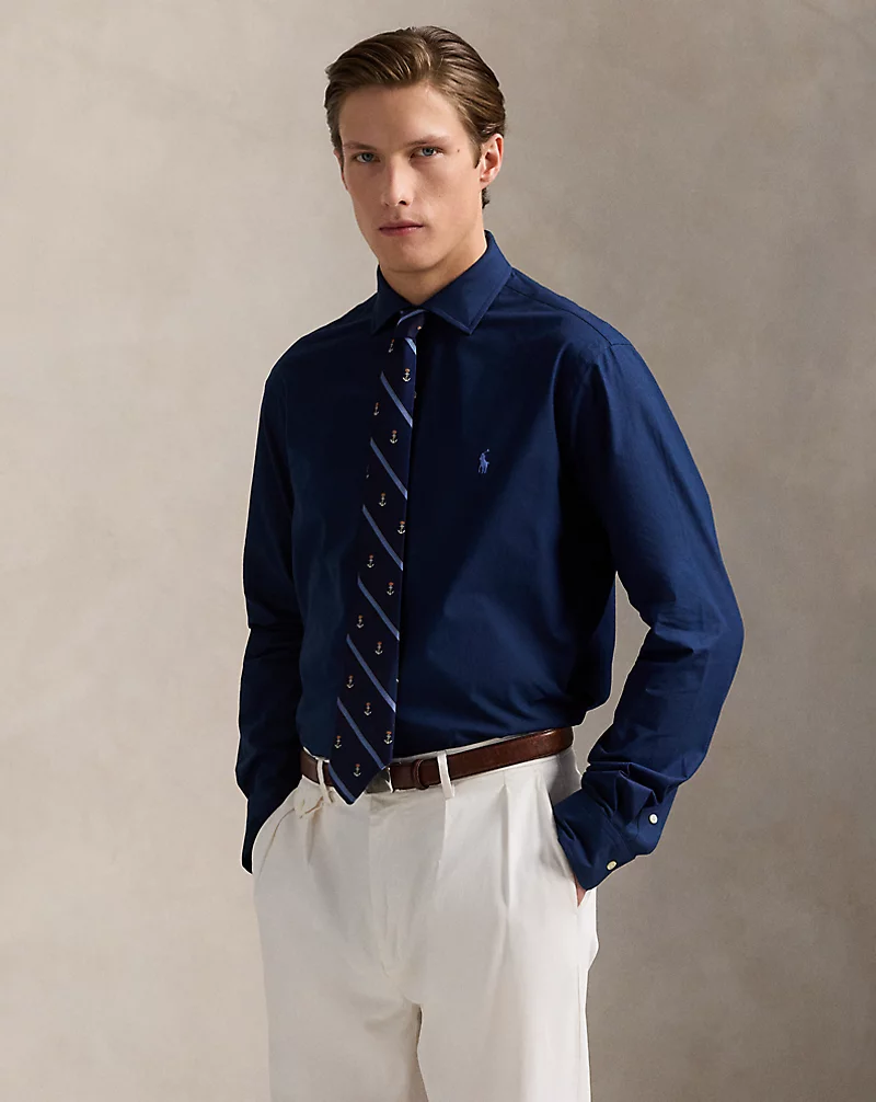 polo golf ralph lauren Classic Fit Stretch Poplin Shirt