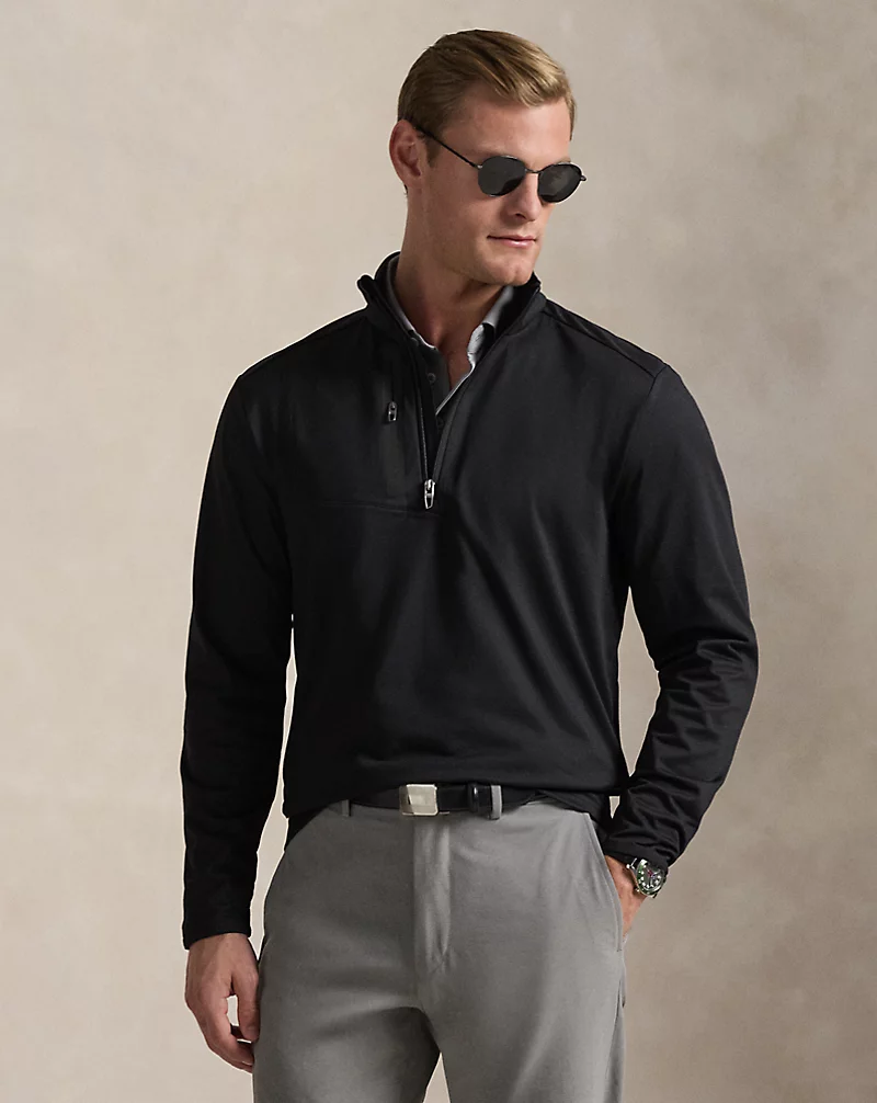 polo golf ralph lauren Classic Fit Stretch Quarter-Zip Pullover