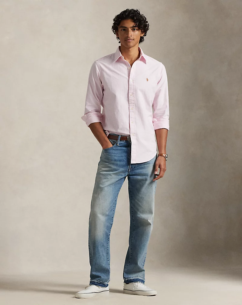 Polo Golf Ralph Lauren Classic Fit Striped Oxford Shirt