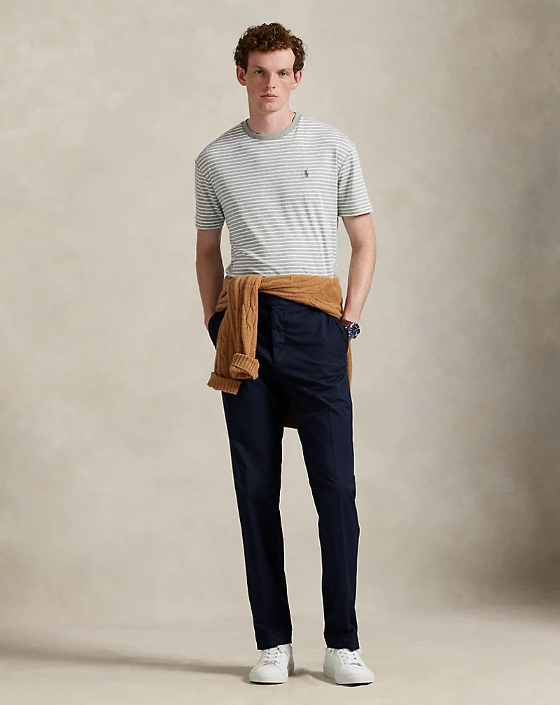 Polo Golf Ralph Lauren Classic Fit Striped Soft Cotton T-Shirt