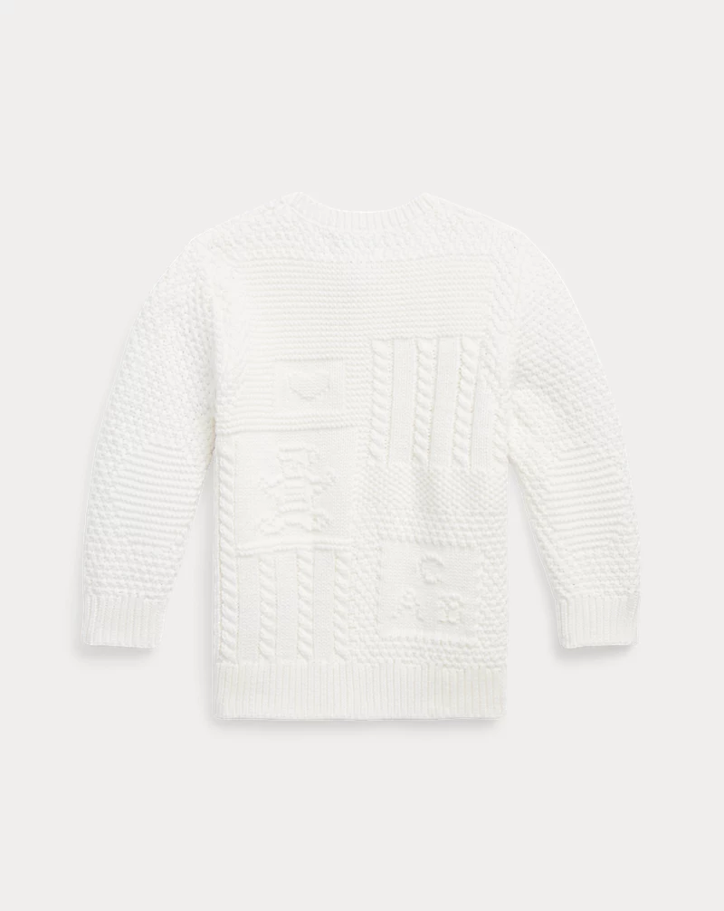 Polo Golf Ralph Lauren Contrast-Knit Cotton Cardigan