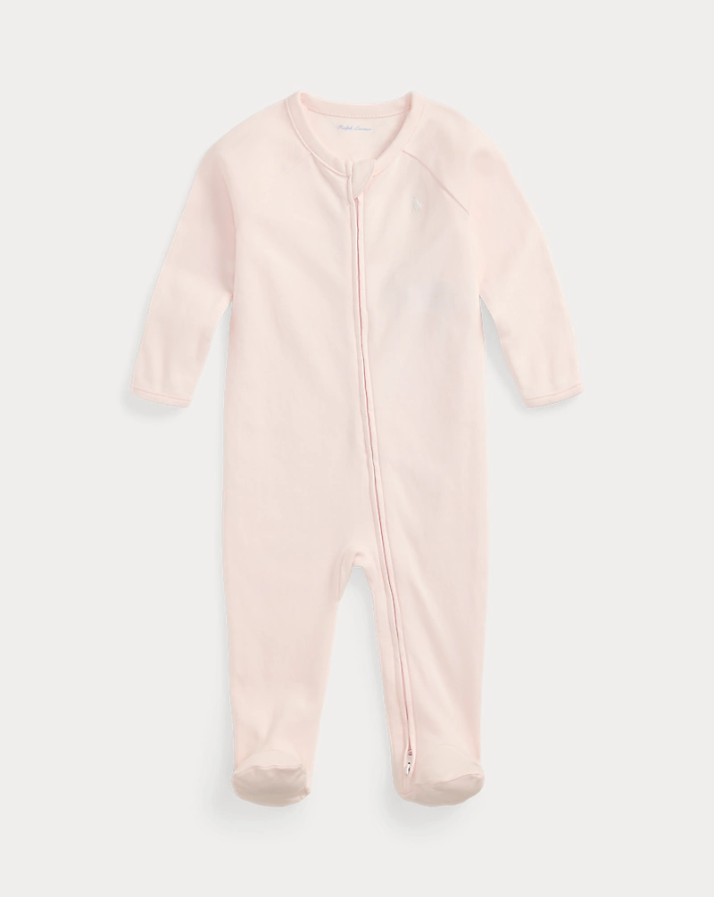 polo golf ralph lauren Cotton Interlock Footed Coverall