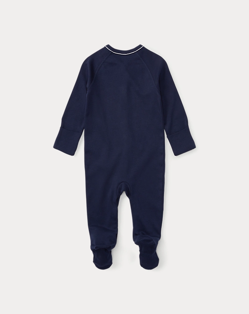 Polo Golf Ralph Lauren Cotton Jersey Footed Coverall