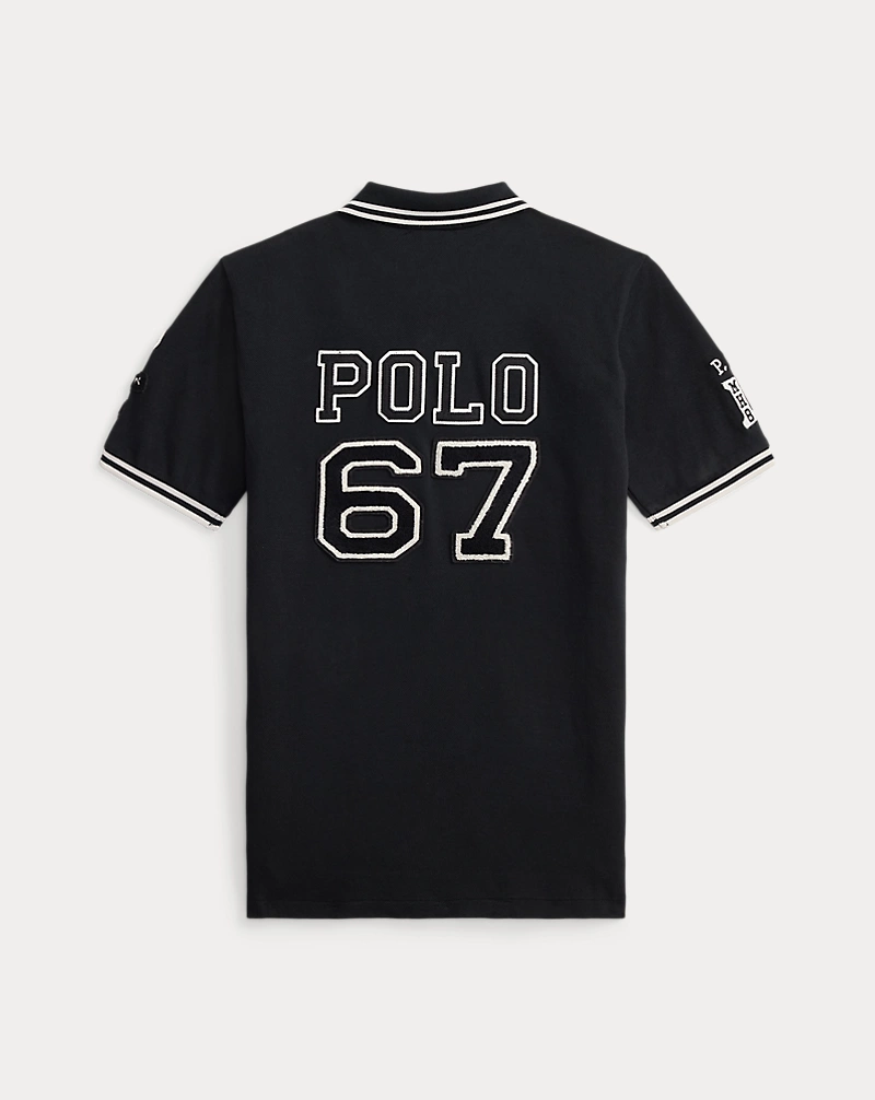 Polo Golf Ralph Lauren Cotton Mesh Graphic Polo Shirt