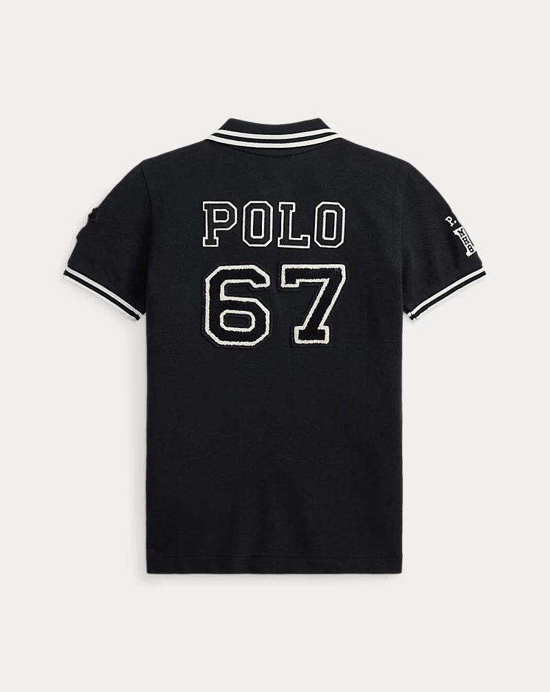 Polo Golf Ralph Lauren Cotton Mesh Graphic Polo Shirt