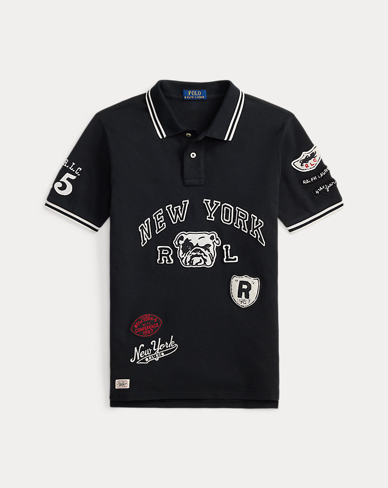 polo golf ralph lauren Cotton Mesh Graphic Polo Shirt