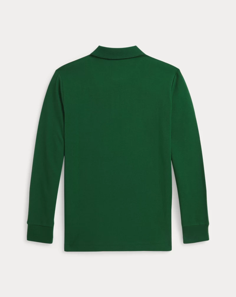 Polo Golf Ralph Lauren Cotton Mesh Long-Sleeve Polo Shirt