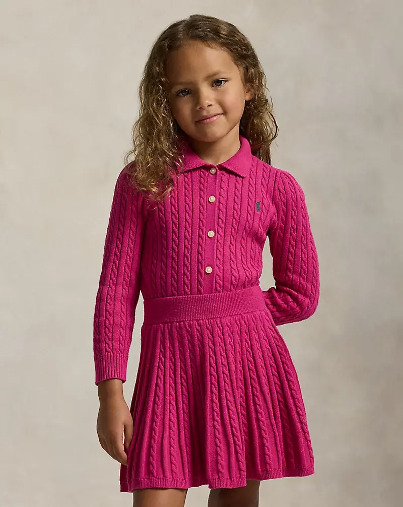 Polo Golf Ralph Lauren Cotton Polo Cardigan & Skirt Set