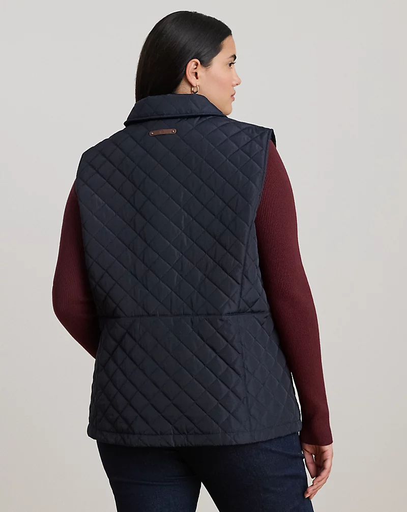Polo Golf Ralph Lauren Crest-Patch Diamond-Quilted Vest