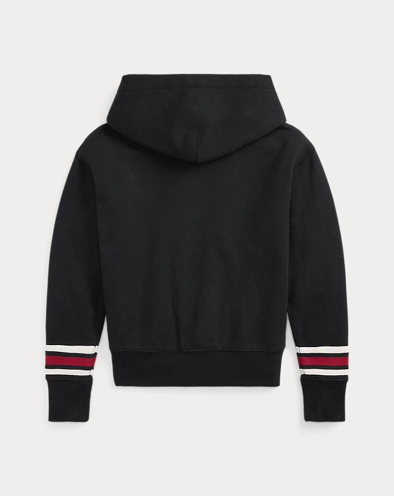 Polo Golf Ralph Lauren Cricket-Stripe Fleece Letter Hoodie